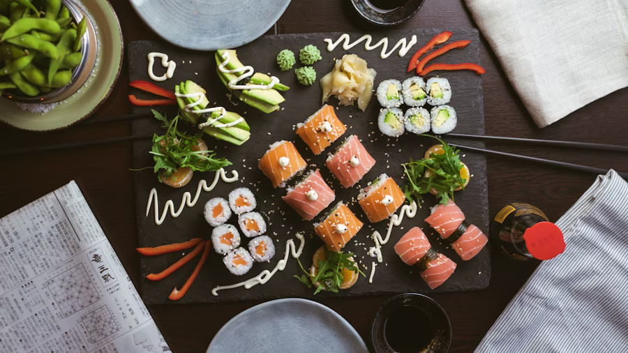 Aburi Salmon Roll Sushi Hiro Bekasi